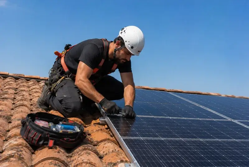Maintenance et monitoring de panneaux solaires à Vic-la-Gardiole