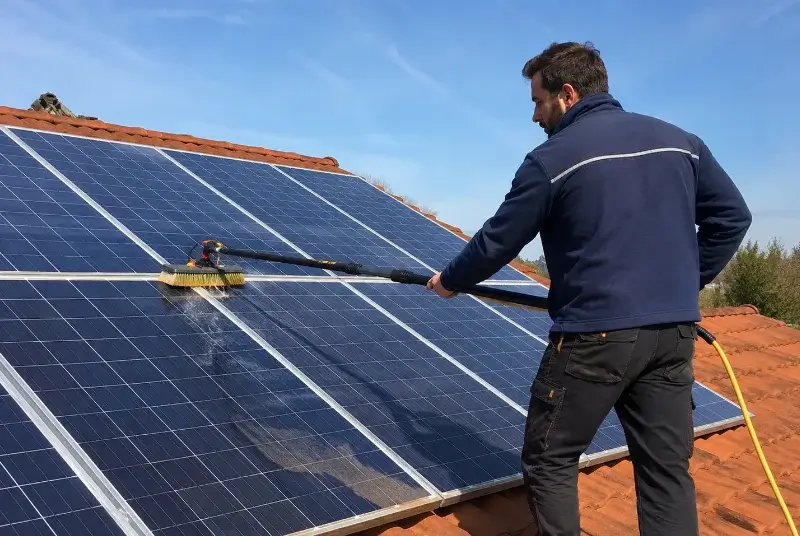 Nettoyage et entretien de panneaux solaires à Vic-la-Gardiole