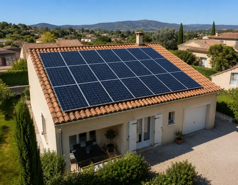 Prime à l'autoconsommation panneaux solaires Vic-la-Gardiole — aide financière de l'État